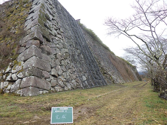 篠山城石垣保護