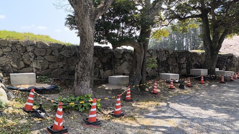 【ロックネット】山口県　石垣応急工事